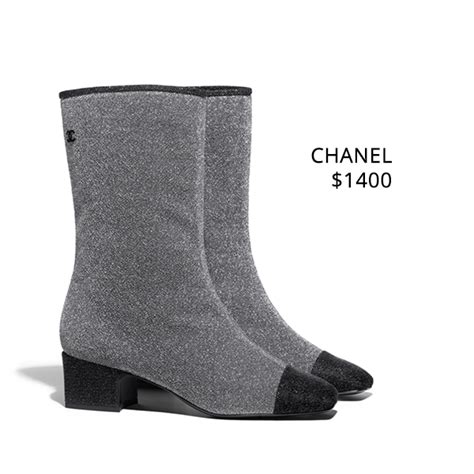 chanel glitter boots price|Chanel shoes official website.